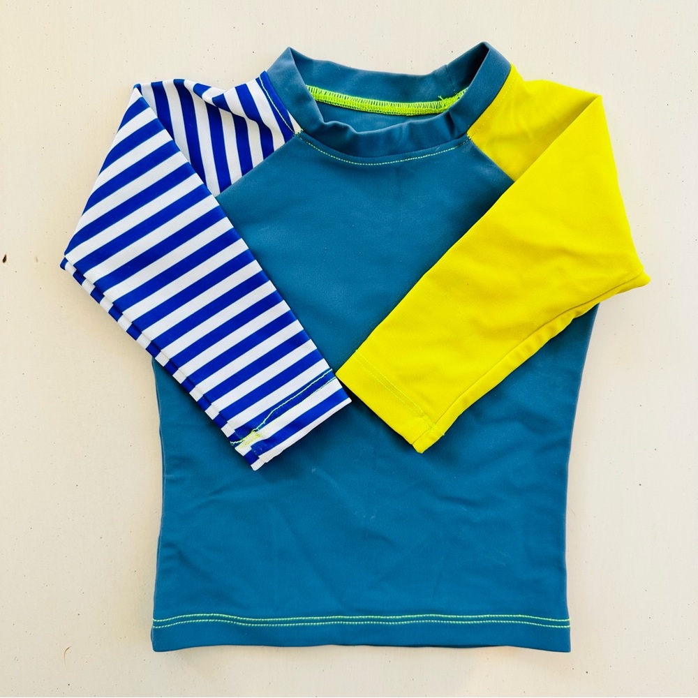 Of one sea Baby boy rash guard 6-12 months